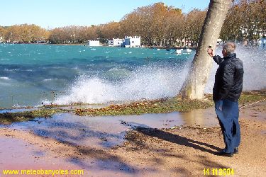 Ventada a Banyoles, 13-11-2004