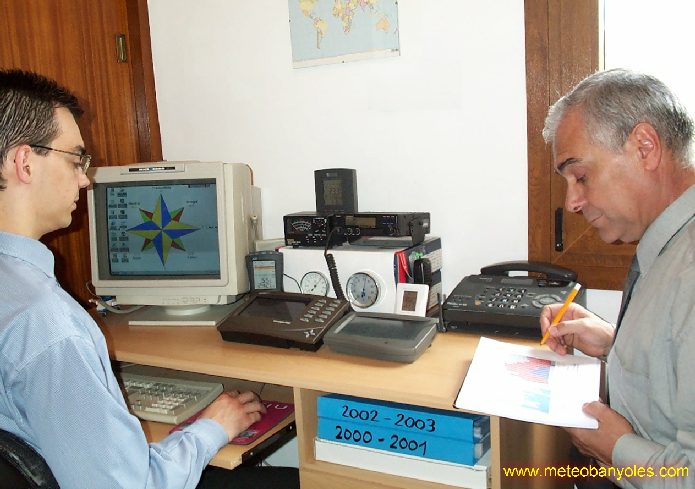 Sala de control meteorolgic